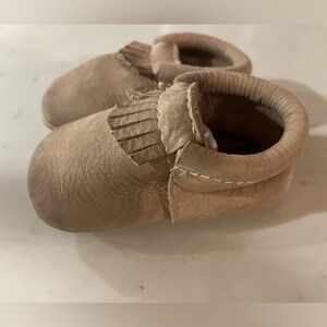 Freshly Picked Baby Moccasins in weathered brown